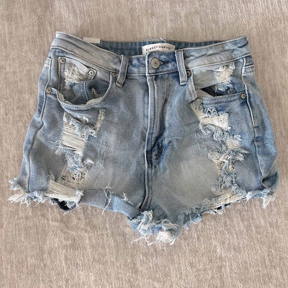 Denim shorts size 5